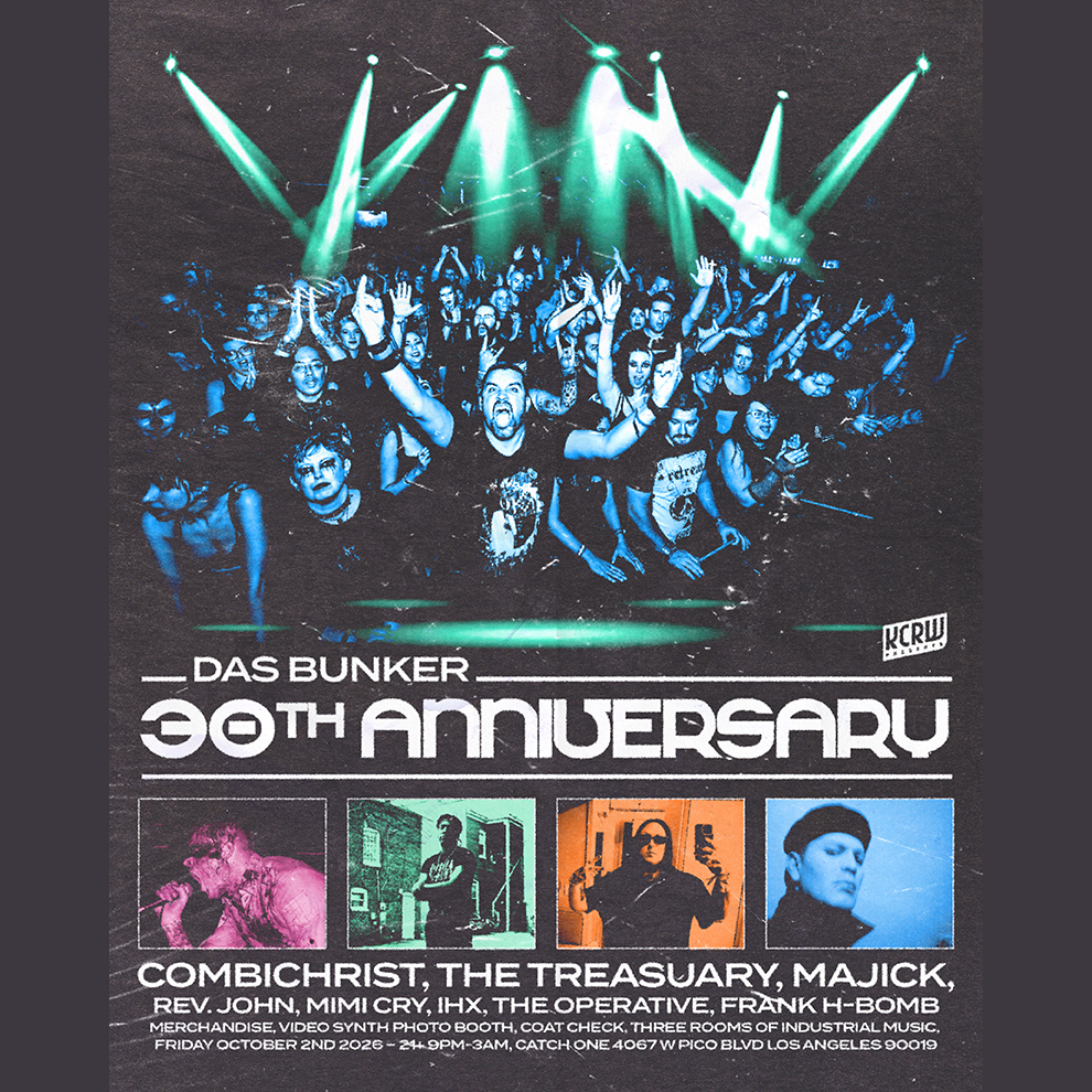 Das Bunker 30th Anniversary: Combichrist with The Treasury