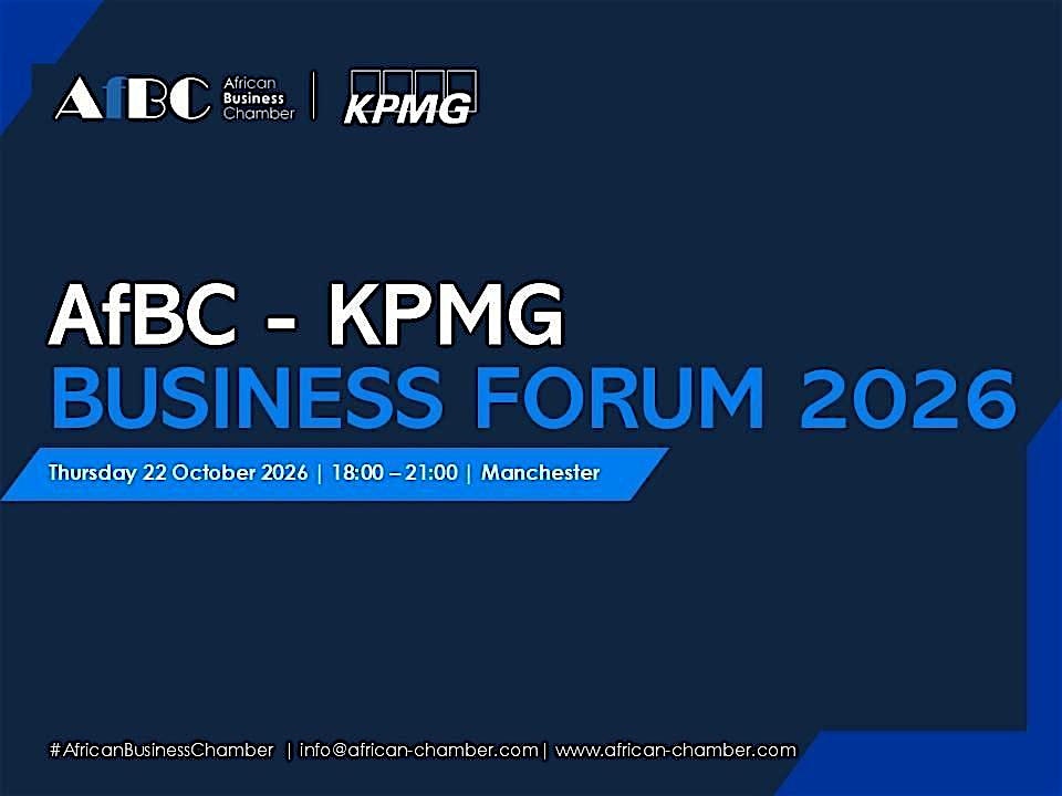 AfBC - KPMG Business Forum 2026, Manchester