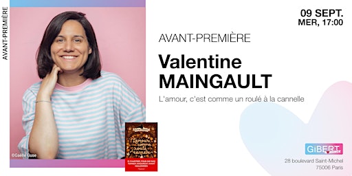 GIBERT avant-première : Valentine Maingault