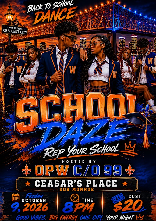 SCHOOL DAZE REP YOUR SCHOOL