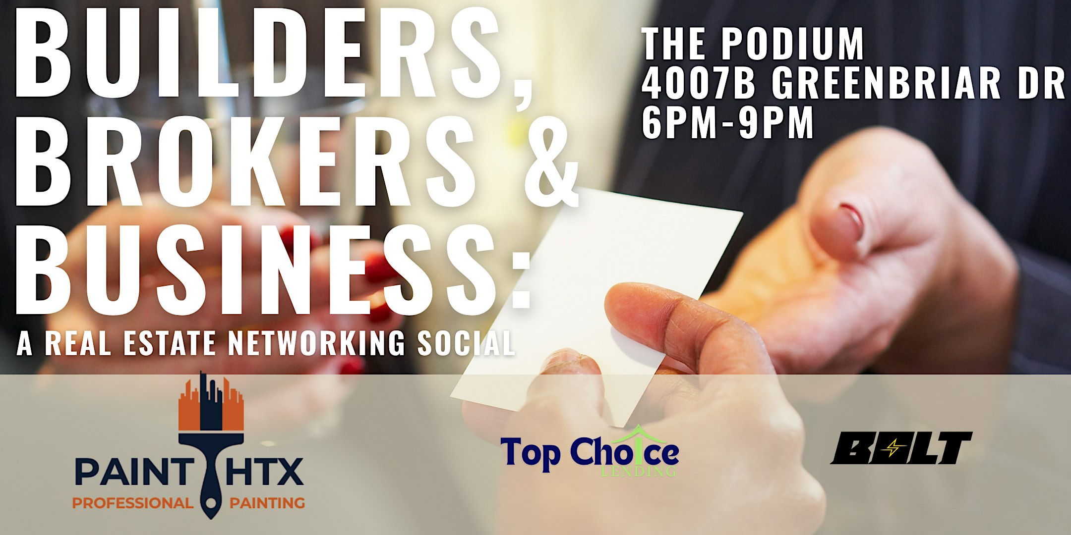 Builders, Brokers & Business: A Real Estate Networking Social Vol. 7