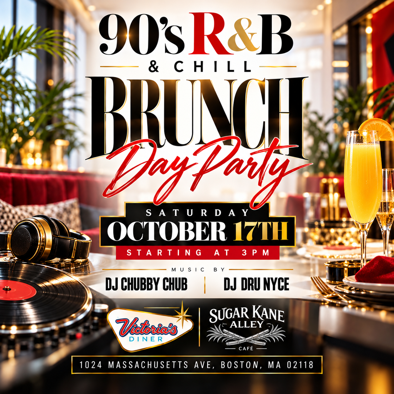 90s R&B & Chill Brunch