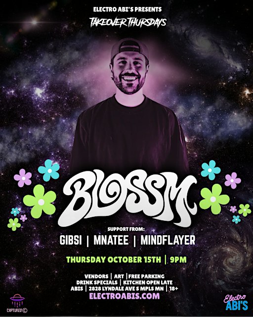 BLOSSM  AT ELECTRO ABI'S MINNEAPOLIS