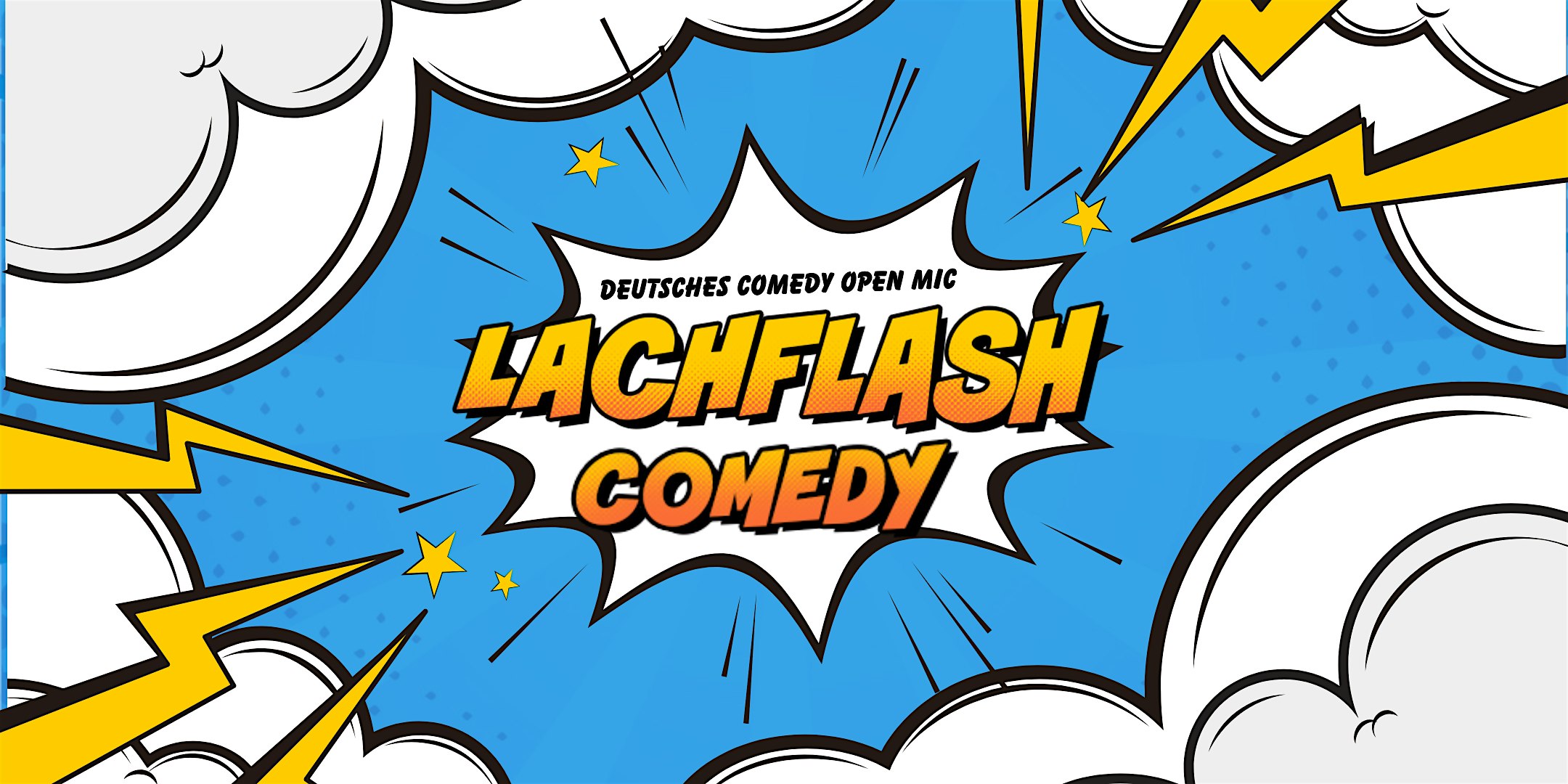Lachflash Comedy Open Mic – Dein Sonntag @TheComedyPub endet mit Lachen