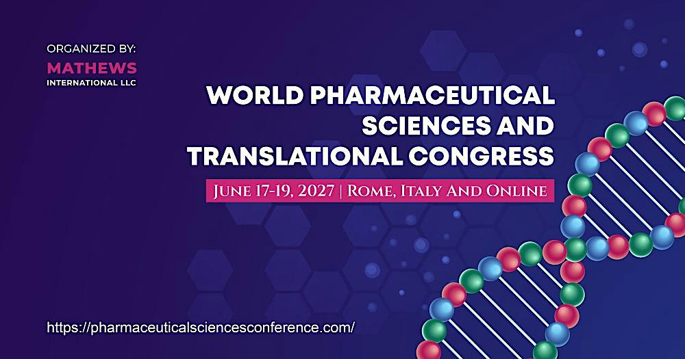 World Pharmaceutical Sciences and Translational Congress