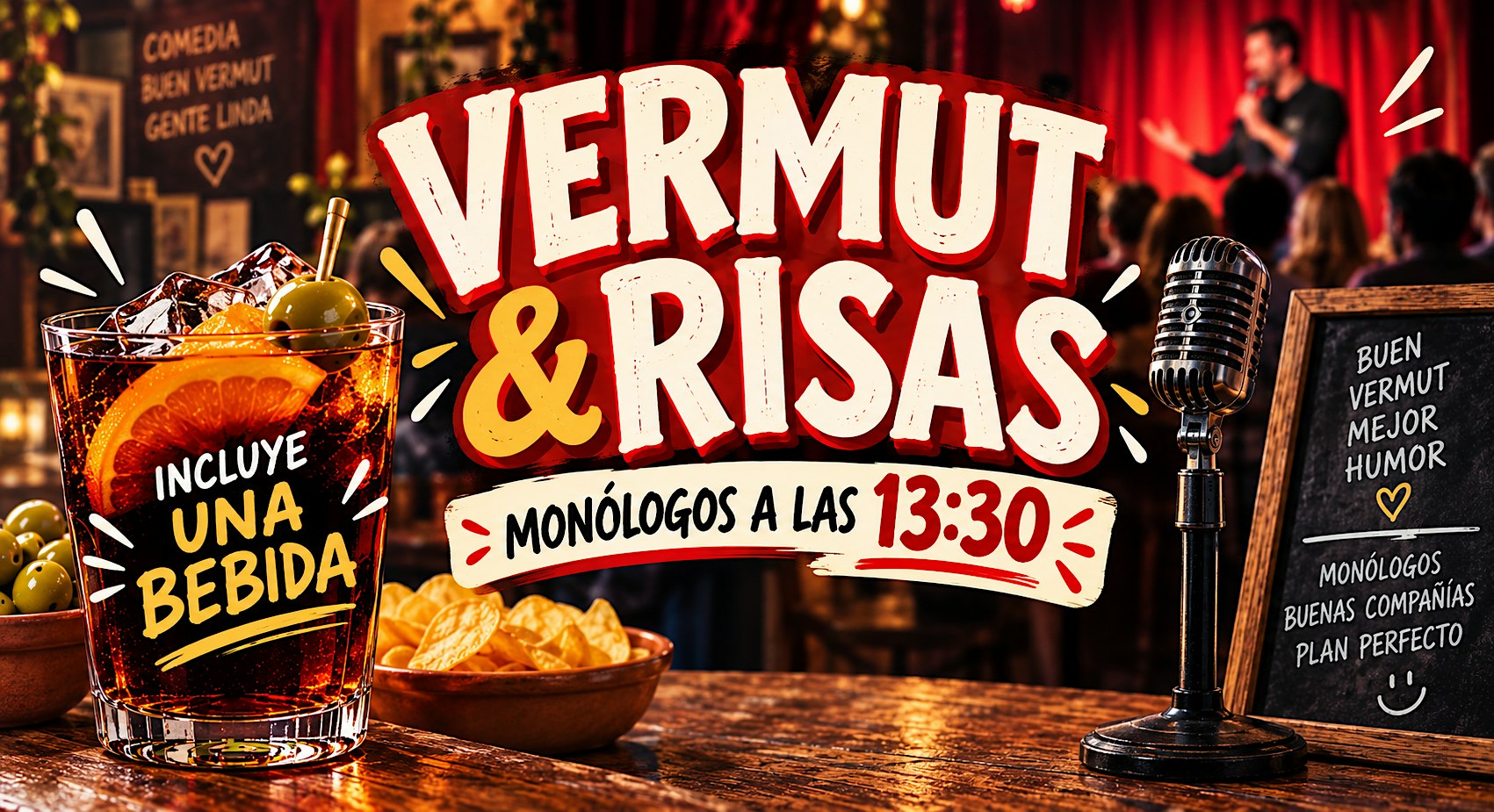Vermut y Risas en La Latina