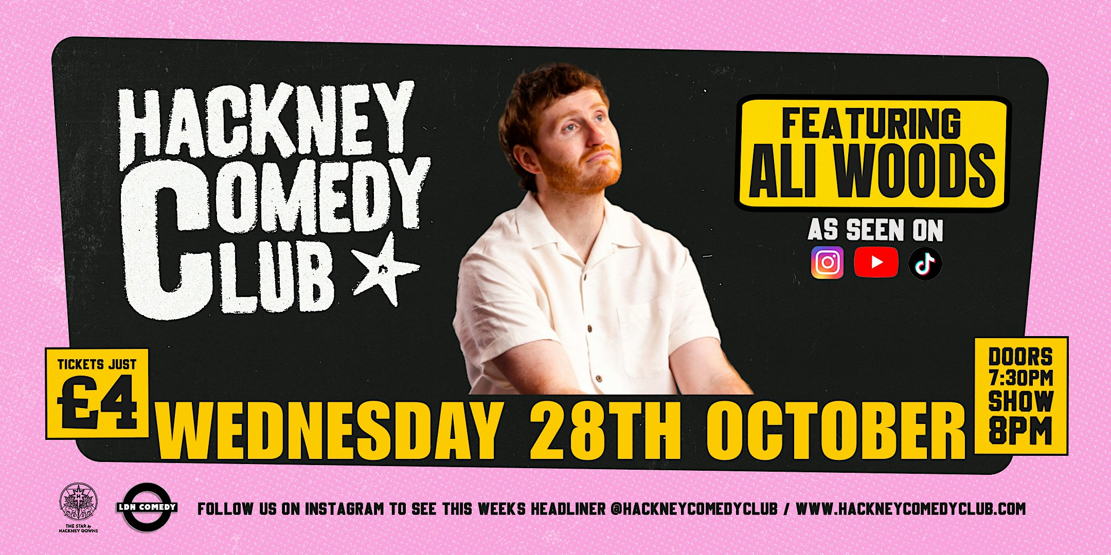 Hackney Comedy Club | Stand-up Comedy In East London | Every Wednesday!