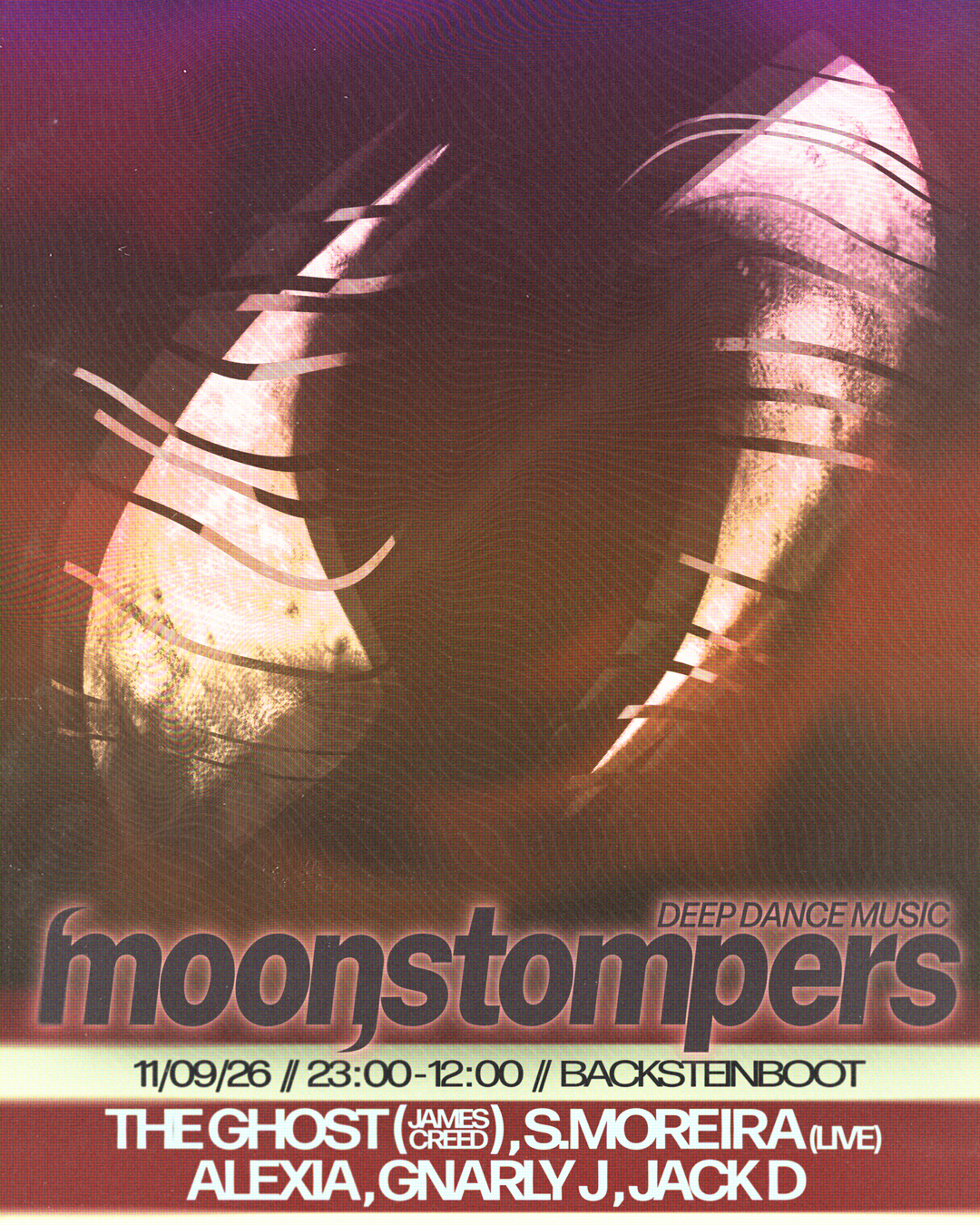 Moonstompers with The Ghost, S.Moreira, Gnarly J