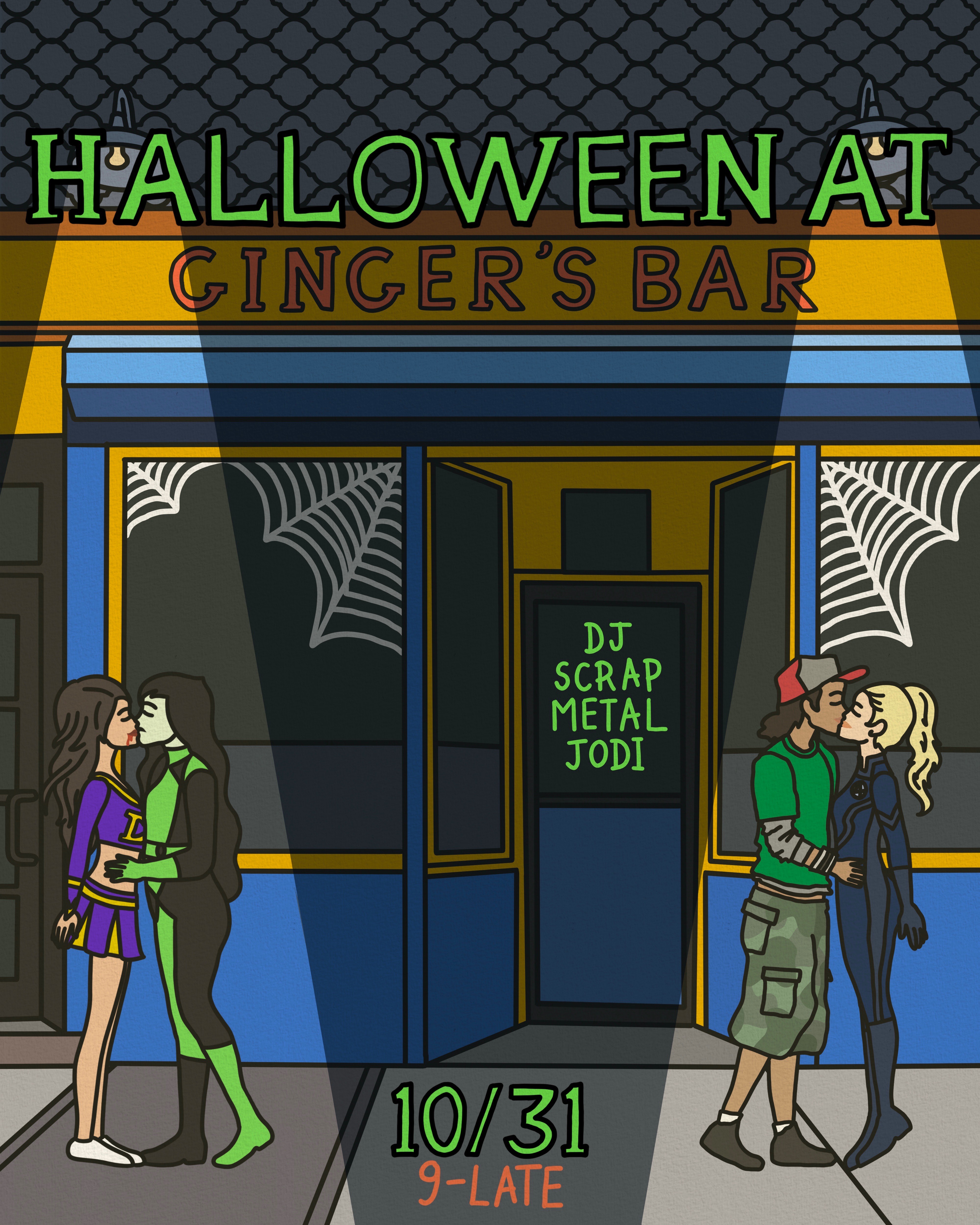 GINGER’S HALLOWEEN PARTY