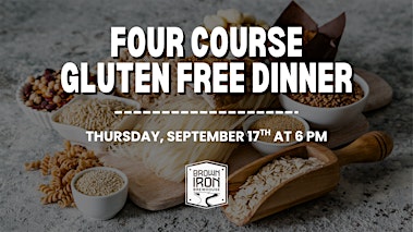 Four Course Gluten Free Dinner