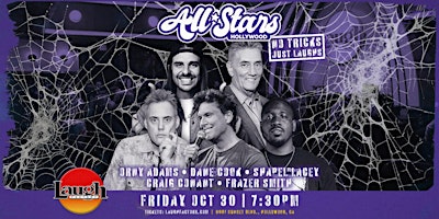 No Tricks, Just Laughs! Halloween Comedy! 7:30PM