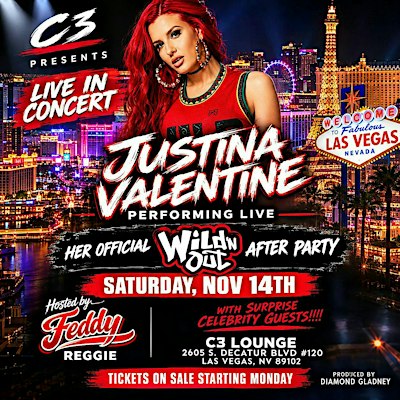 Wild N Out Live Tour After Party w/ Justina Valentine (Live In Concert)