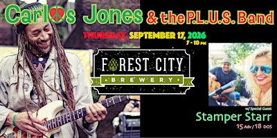 Carlos Jones & PLUS Band w/special guests Stamper Starr