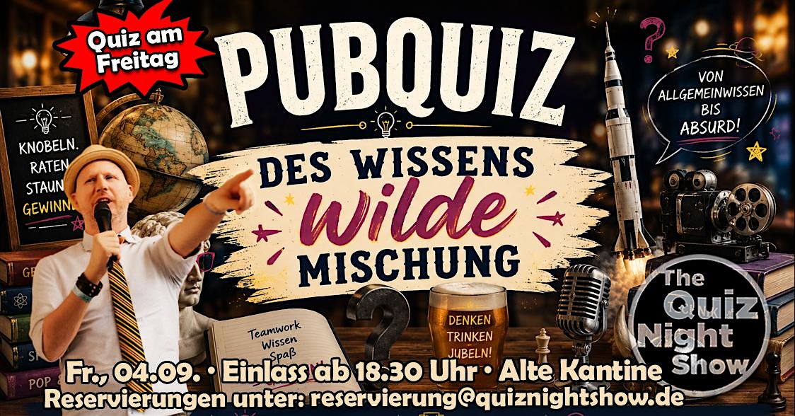 Quiz Night #584.2 - Allgemeinwissen (Des Wissens wilde Mischung)