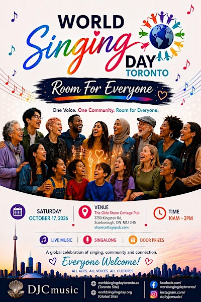 WORLD SINGING DAY TORONTO