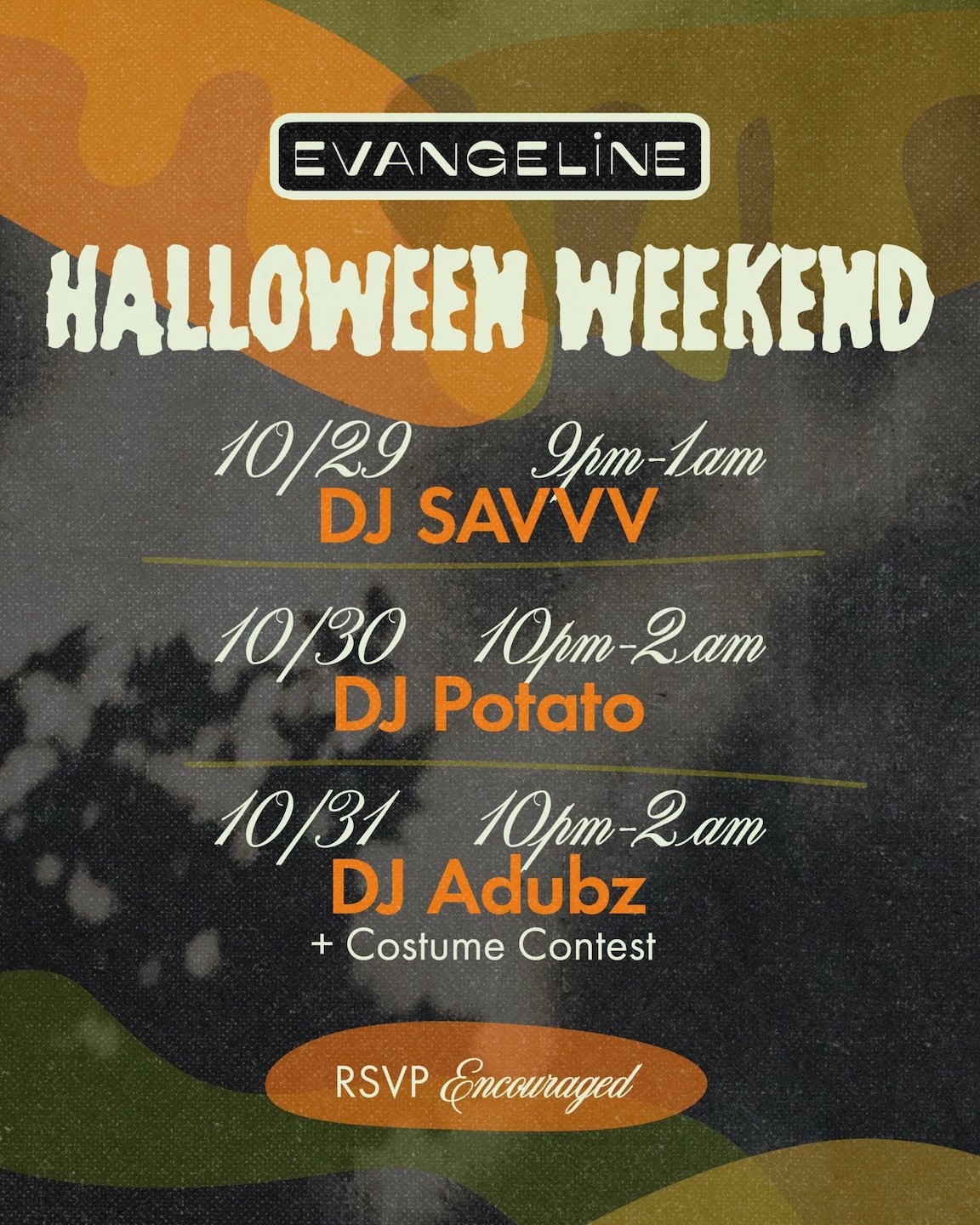 Halloween Weekend: Friday