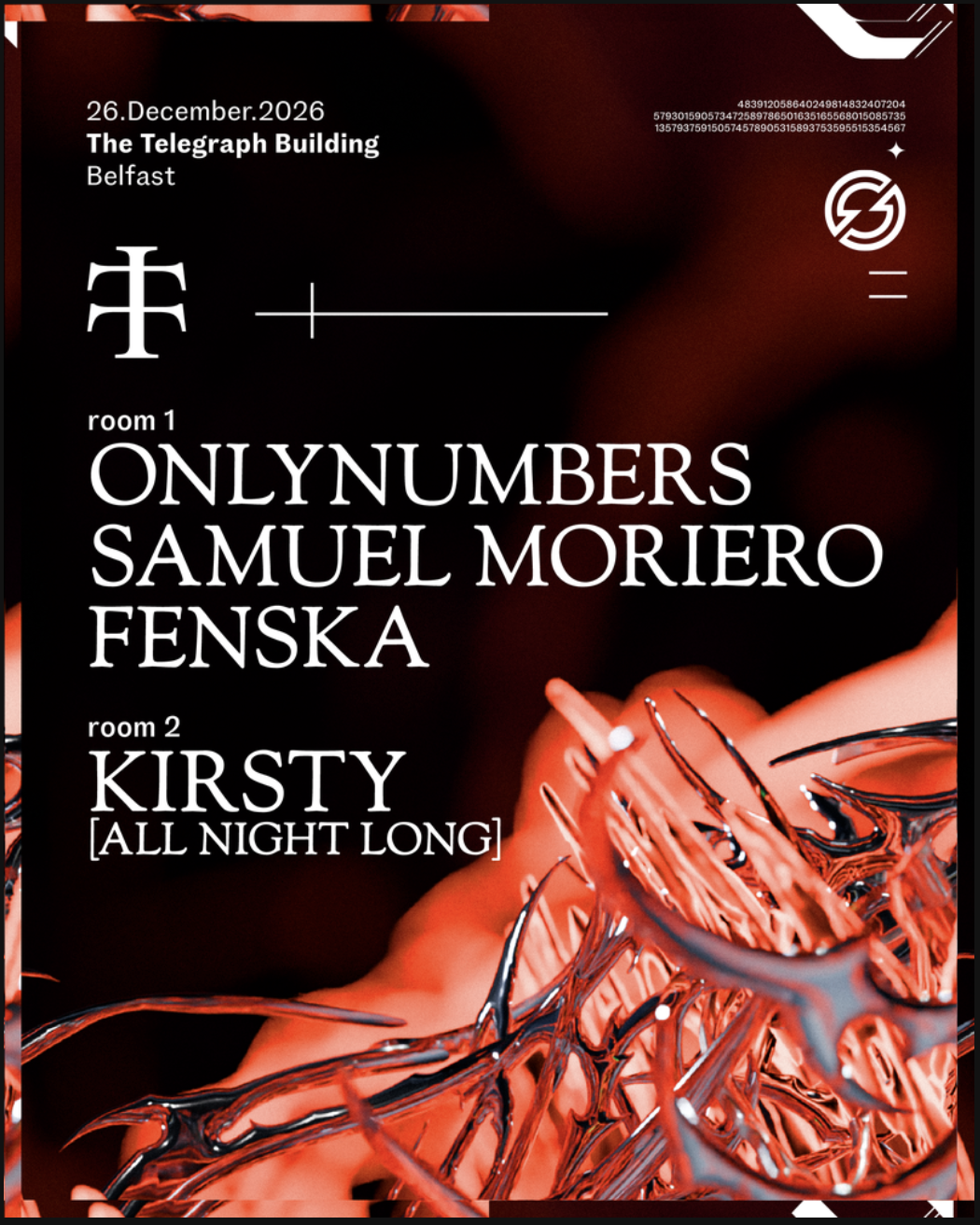 SHINE x TELETECH BOXING DAY -- Onlynumbers + Samuel Moriero 