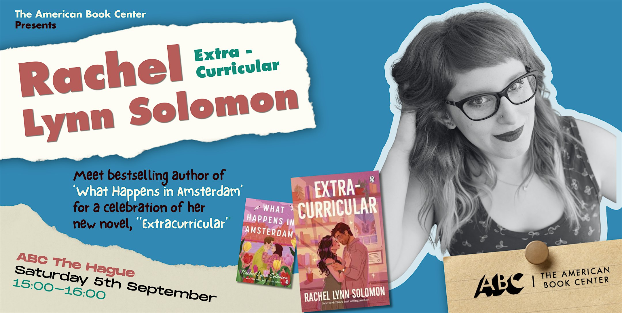An afternoon in The Hague with Rachel Lynn Solomon: Extracurricular