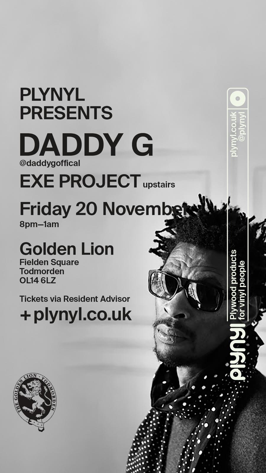 Plynyl presents - Daddy G