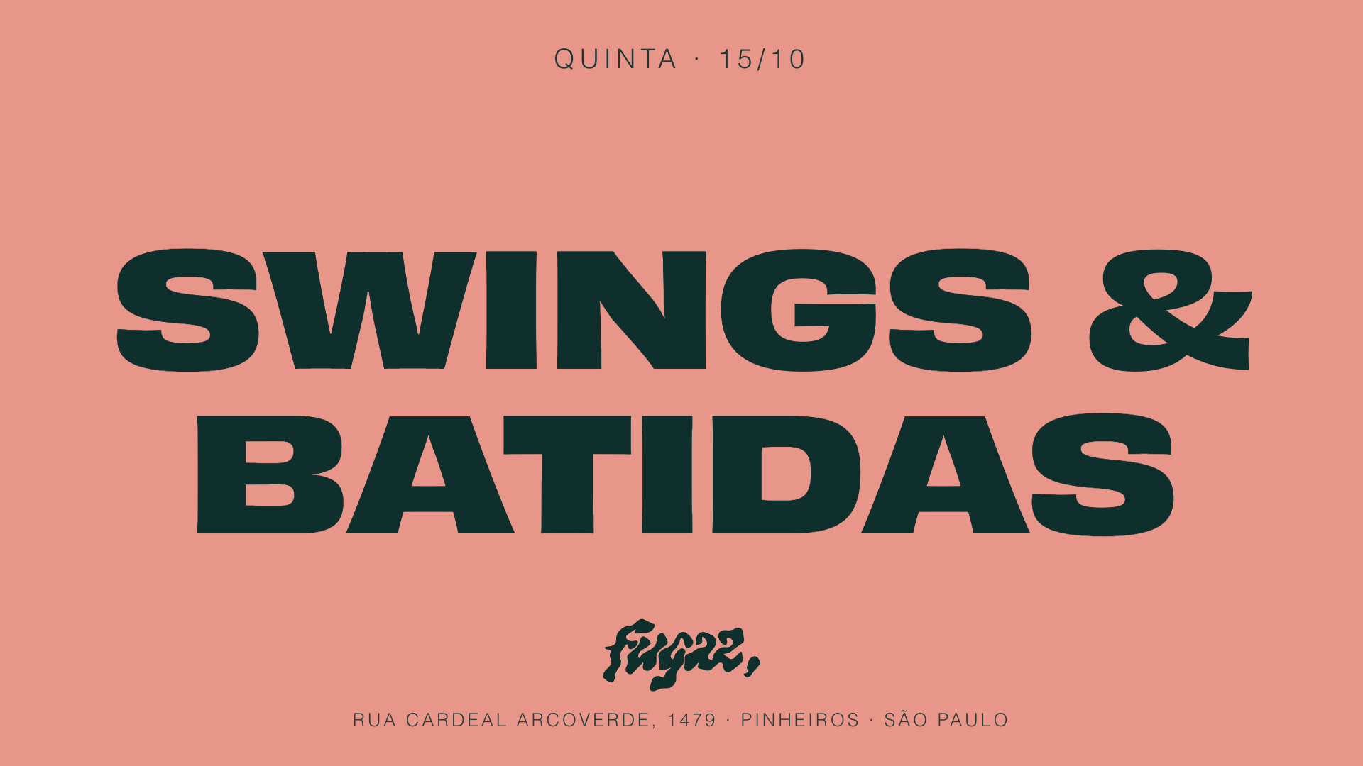 Fugaz recebe Swings & Batidas