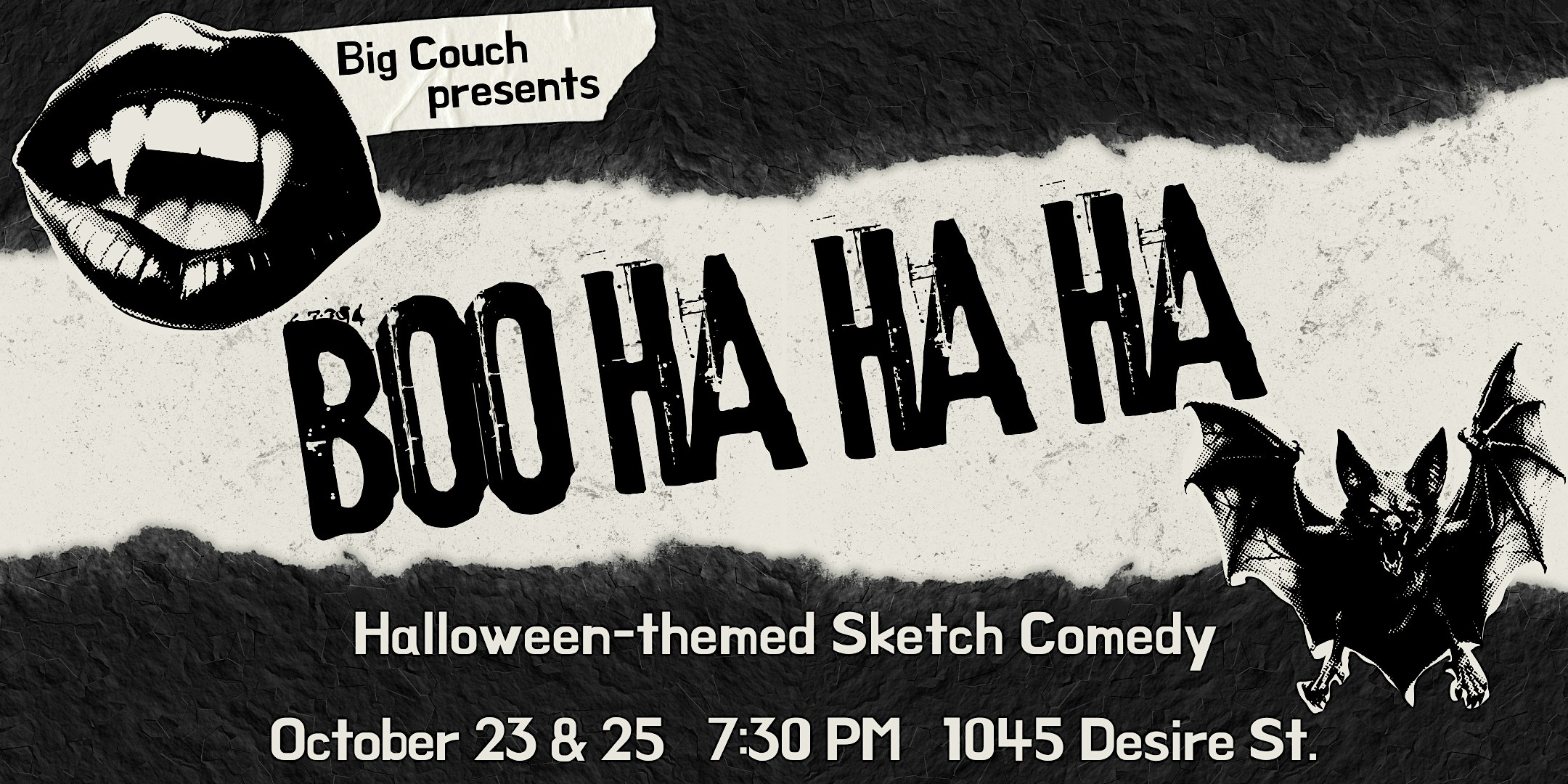 Boo Ha Ha Ha: A Halloween-themed Sketch Comedy Show