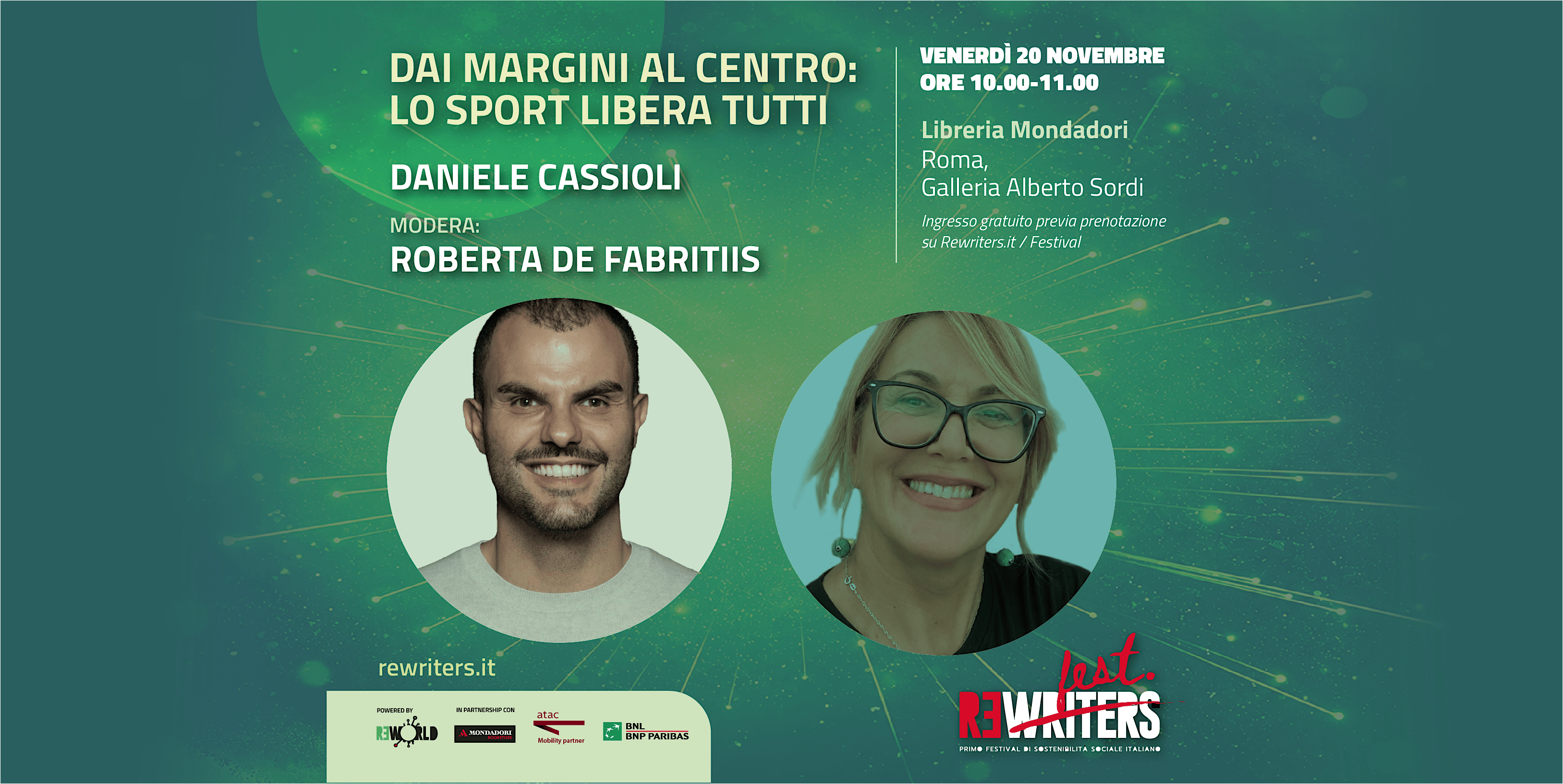 DAI MARGINI AL CENTRO: LO SPORT LIBERA TUTTI