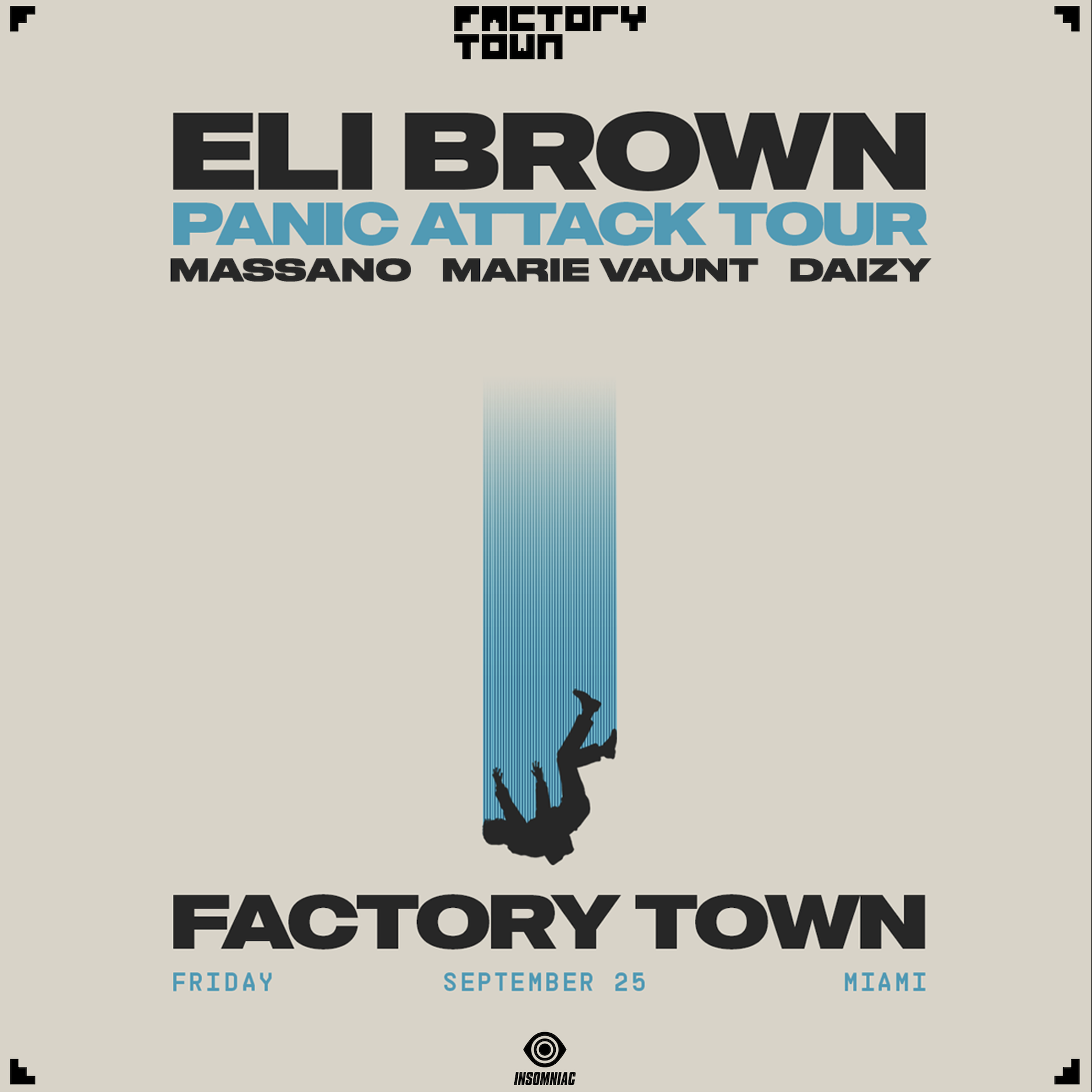 Eli Brown Panic Attack Tour