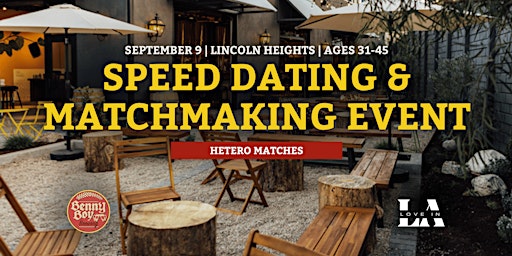 Speed Dating | Lincoln Heights | Ages 31-45