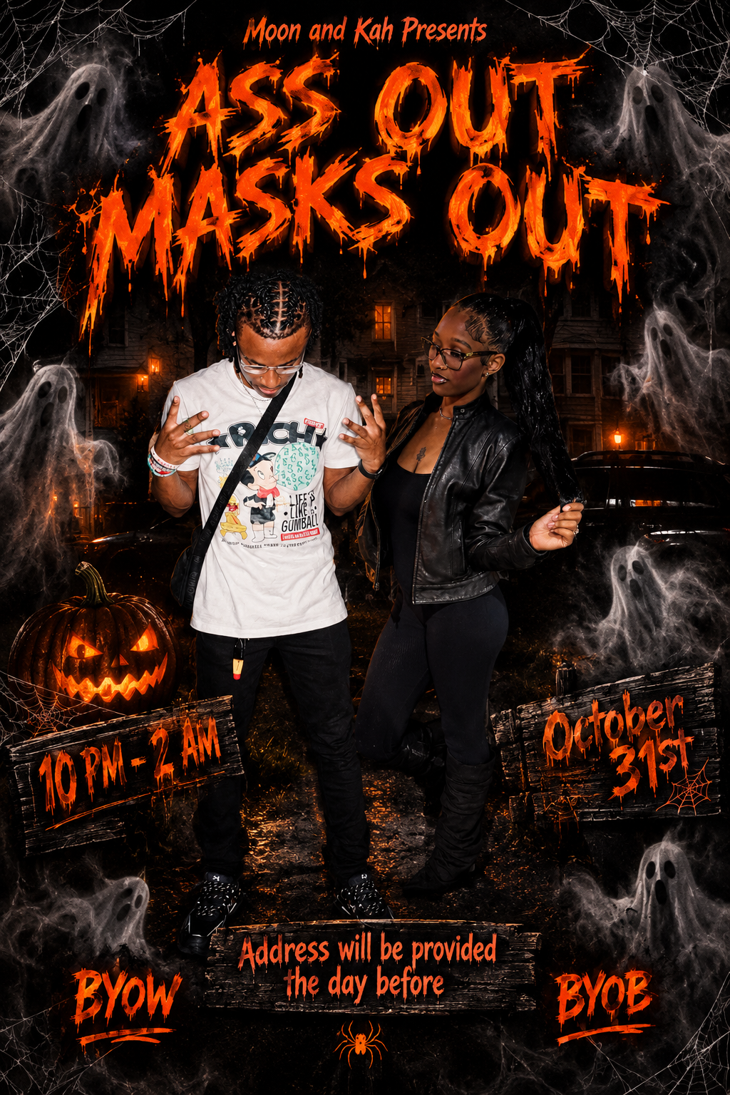 ASS OUT MASKS OUT