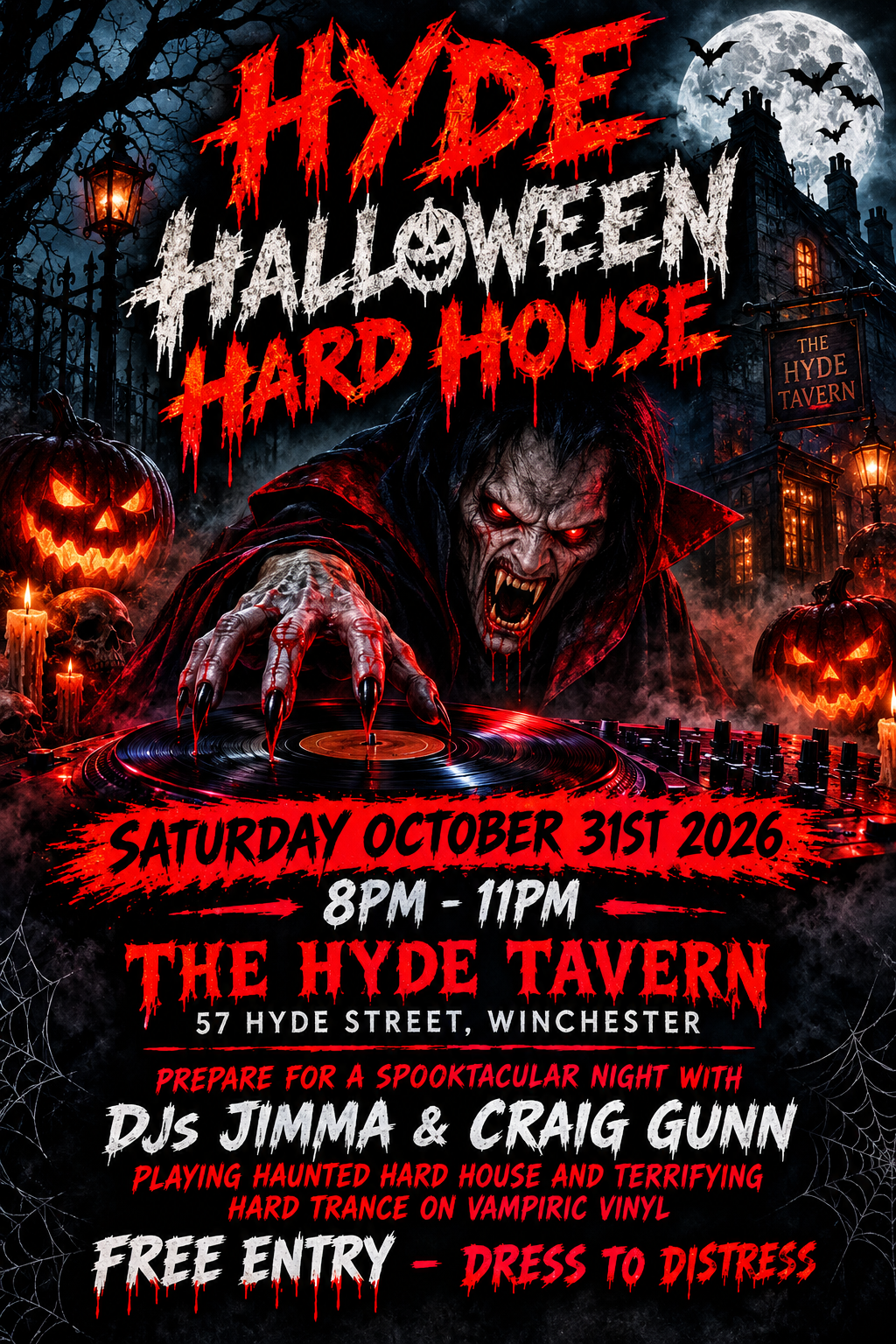 Hyde Halloween Hard House