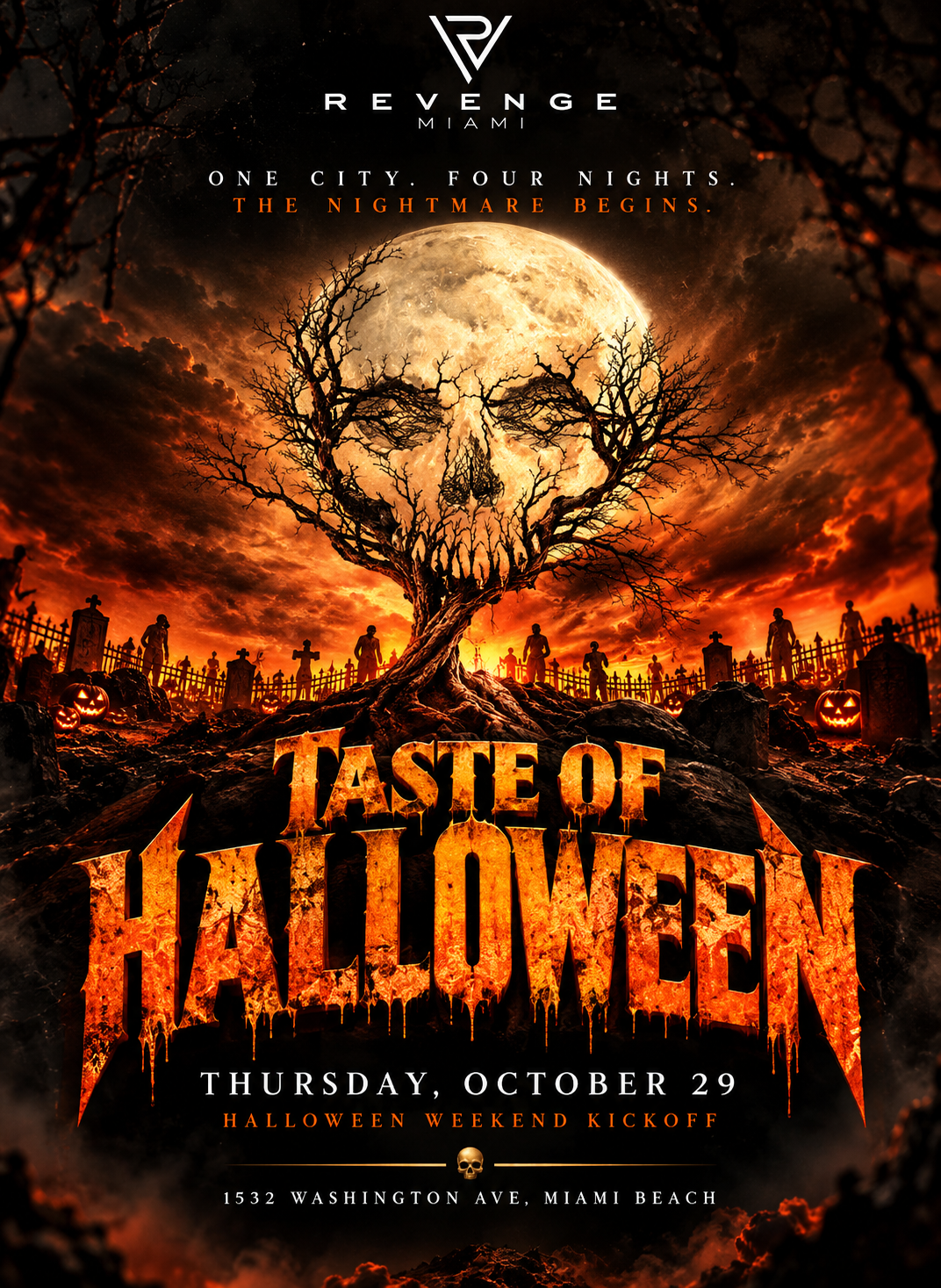 🎃🔥 TASTE OF HALLOWEEN 🔥🎃AT REVENGE