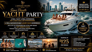 NOT another booze cruise - Luxury Yacht Day made affordable!