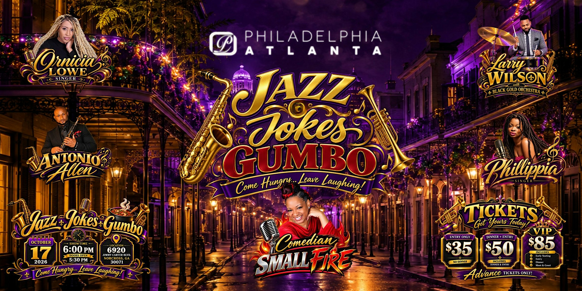 Jazz, Jokes & Gumbo