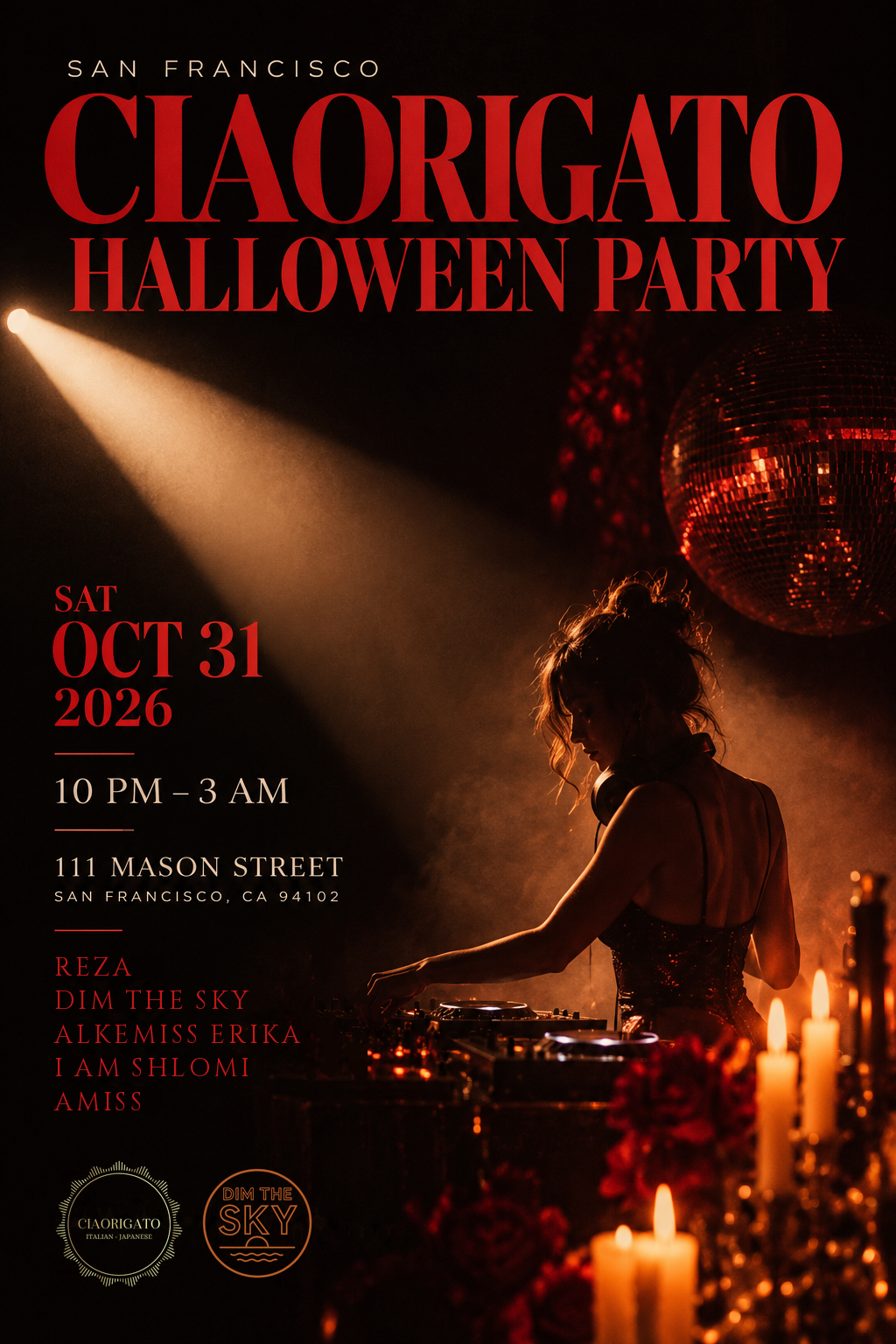 Ciaorigato Halloween Party