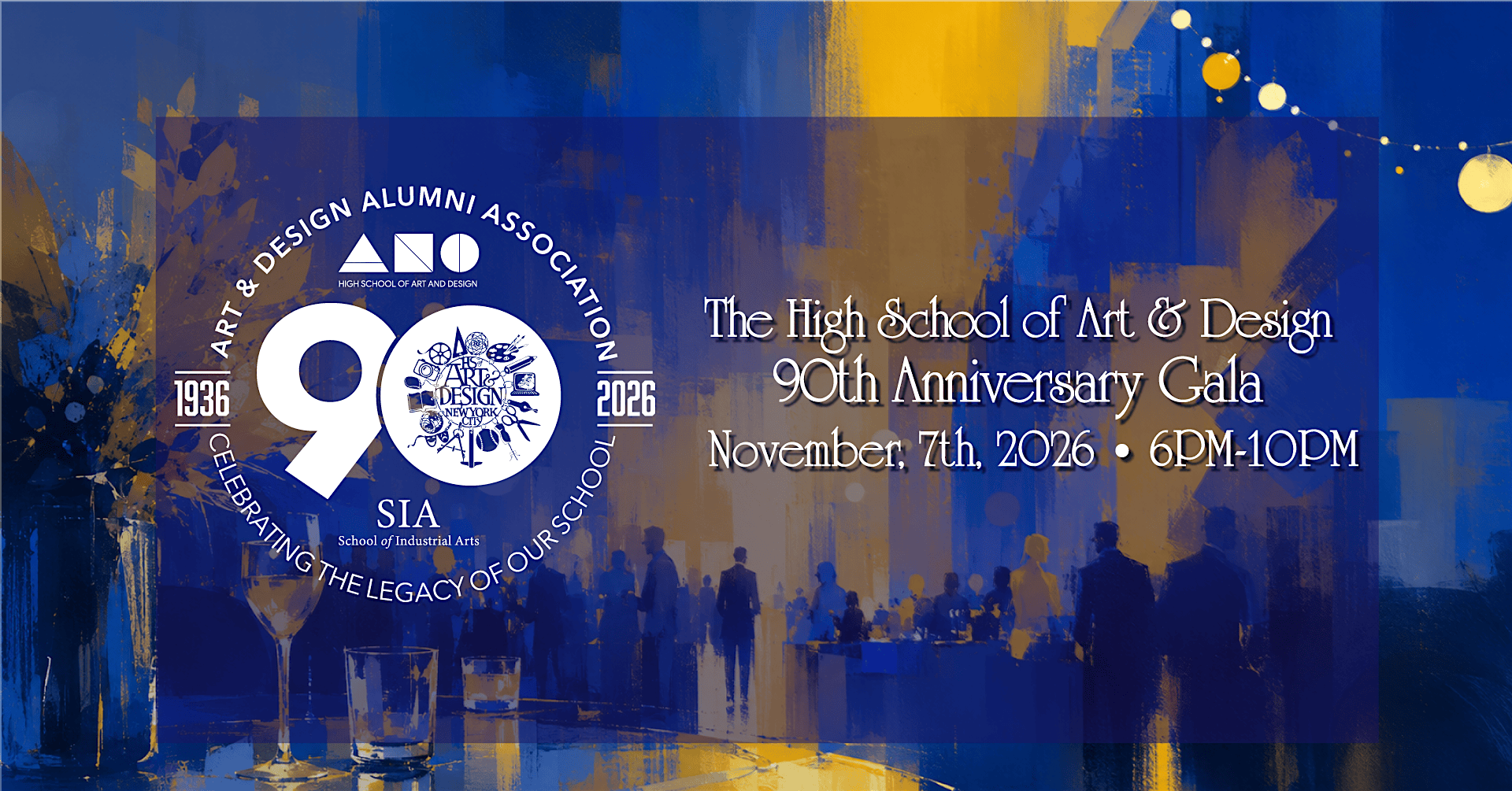 High School of Art and Design 90th Anniversary Gala Hosted by the ADAA