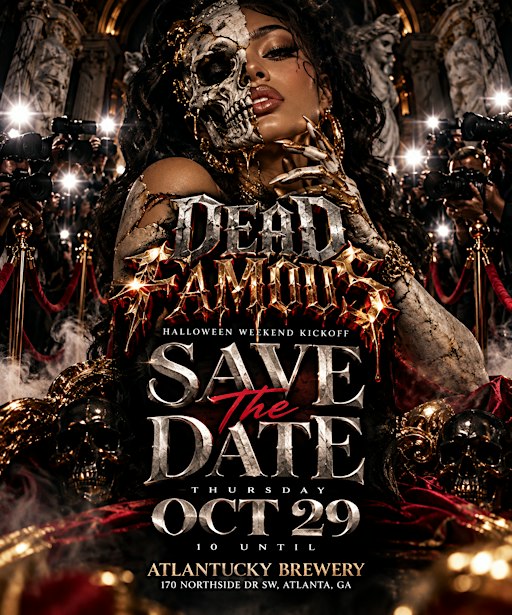 DEAD FAMOUS (Halloween Party)