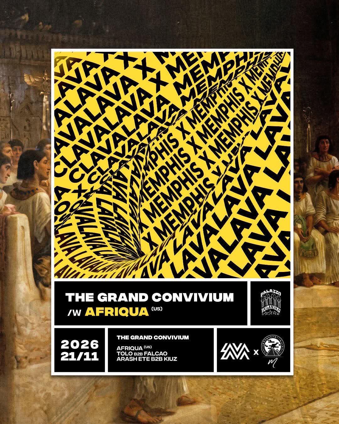 LavaLava x Memphis: The Grand Convivium with Afriqua