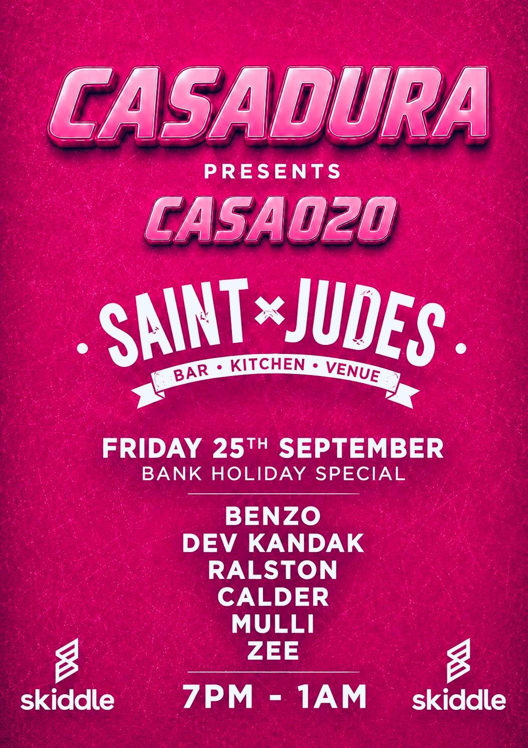 CASADURA PRESENTS: CASA020 Saint X Judes