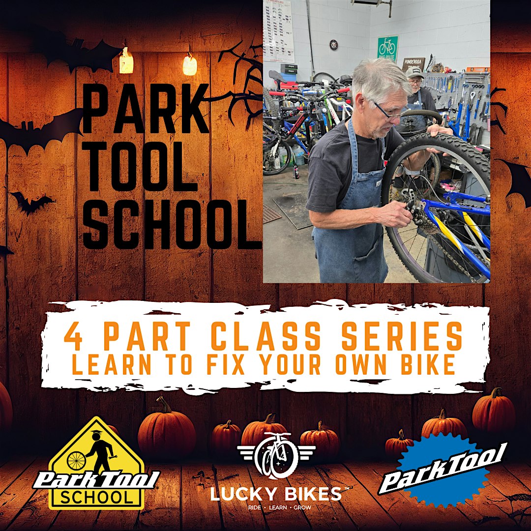 October: 4-Part Park Tool Bike Maintenance Class