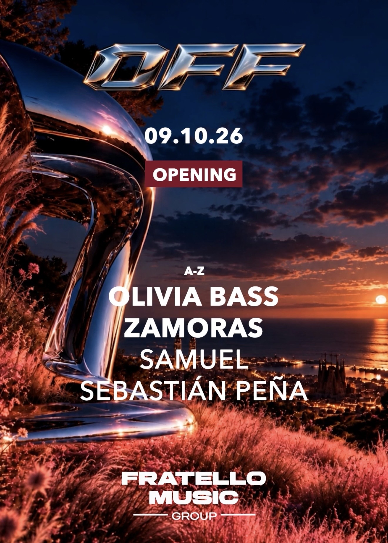 OPENING with Olivia Bass & Zamoras at Nix