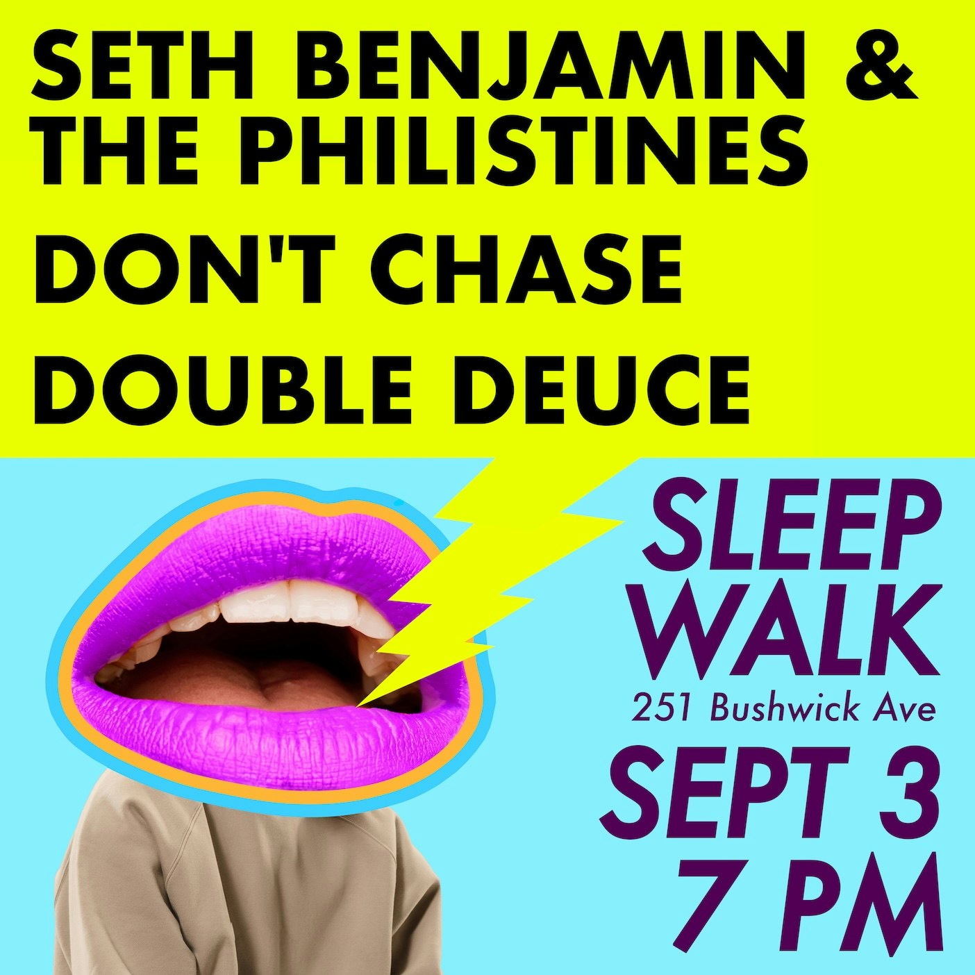 Seth Benjamin & The Philistines, Don't Chase, Double Deüce