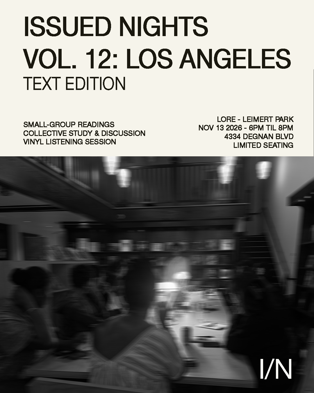 ISSUED NIGHTS, VOL. 12