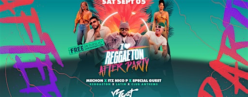 I LOVE REGGAETON After Party @ Myst Saturdays