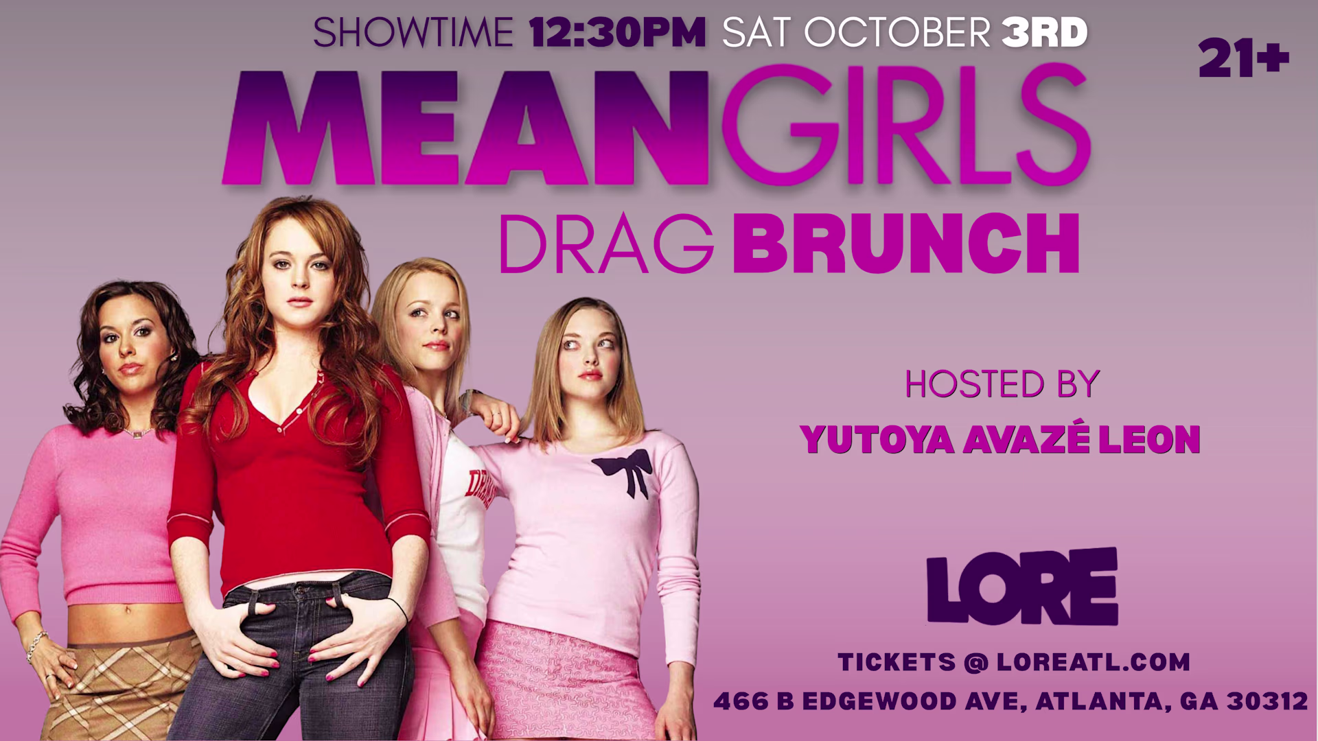 Mean Girls Drag Brunch