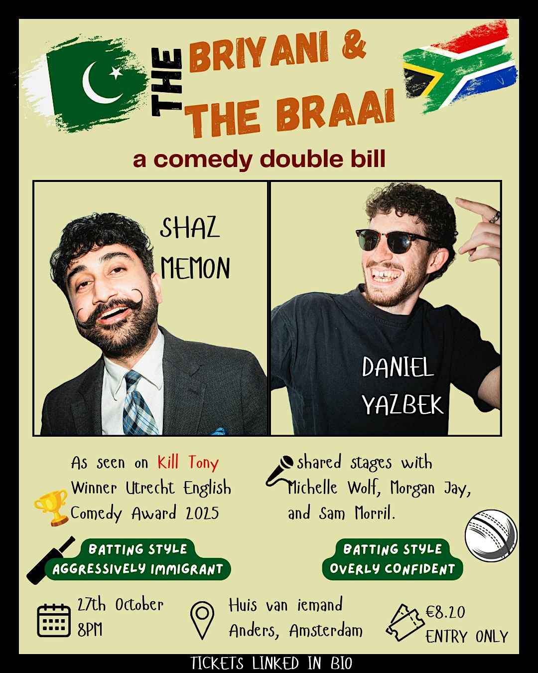 Double Bill Comedy Show | Shaz Memon & Daniel Yazbek