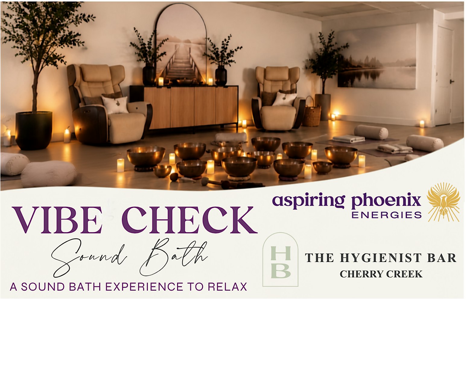 Vibe, check √ Sound Bath