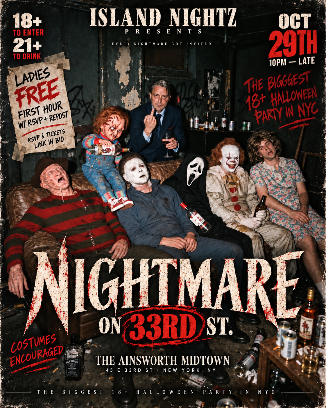 Nightmare on 33rd St @ The Ainsworth