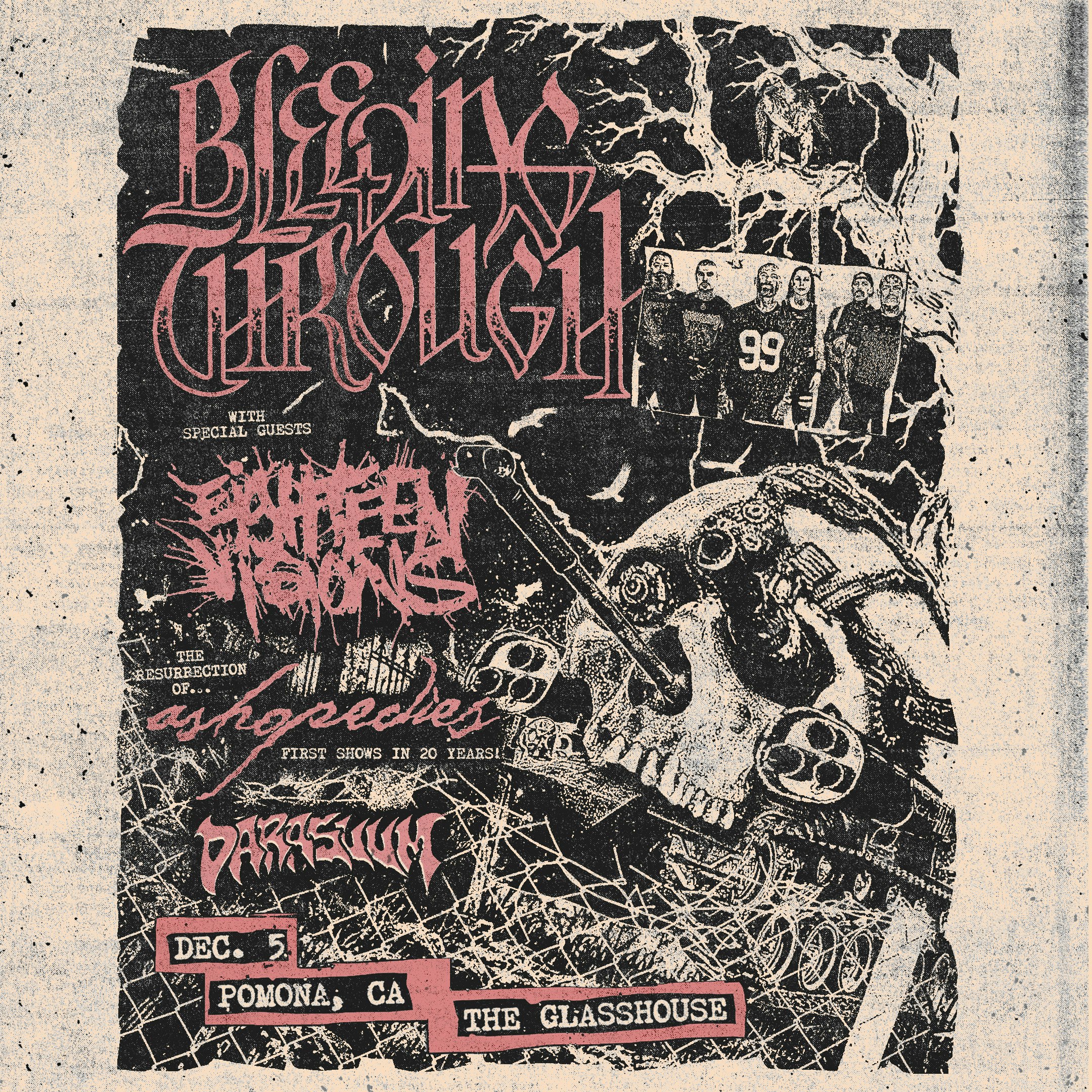 BLEEDING THROUGH