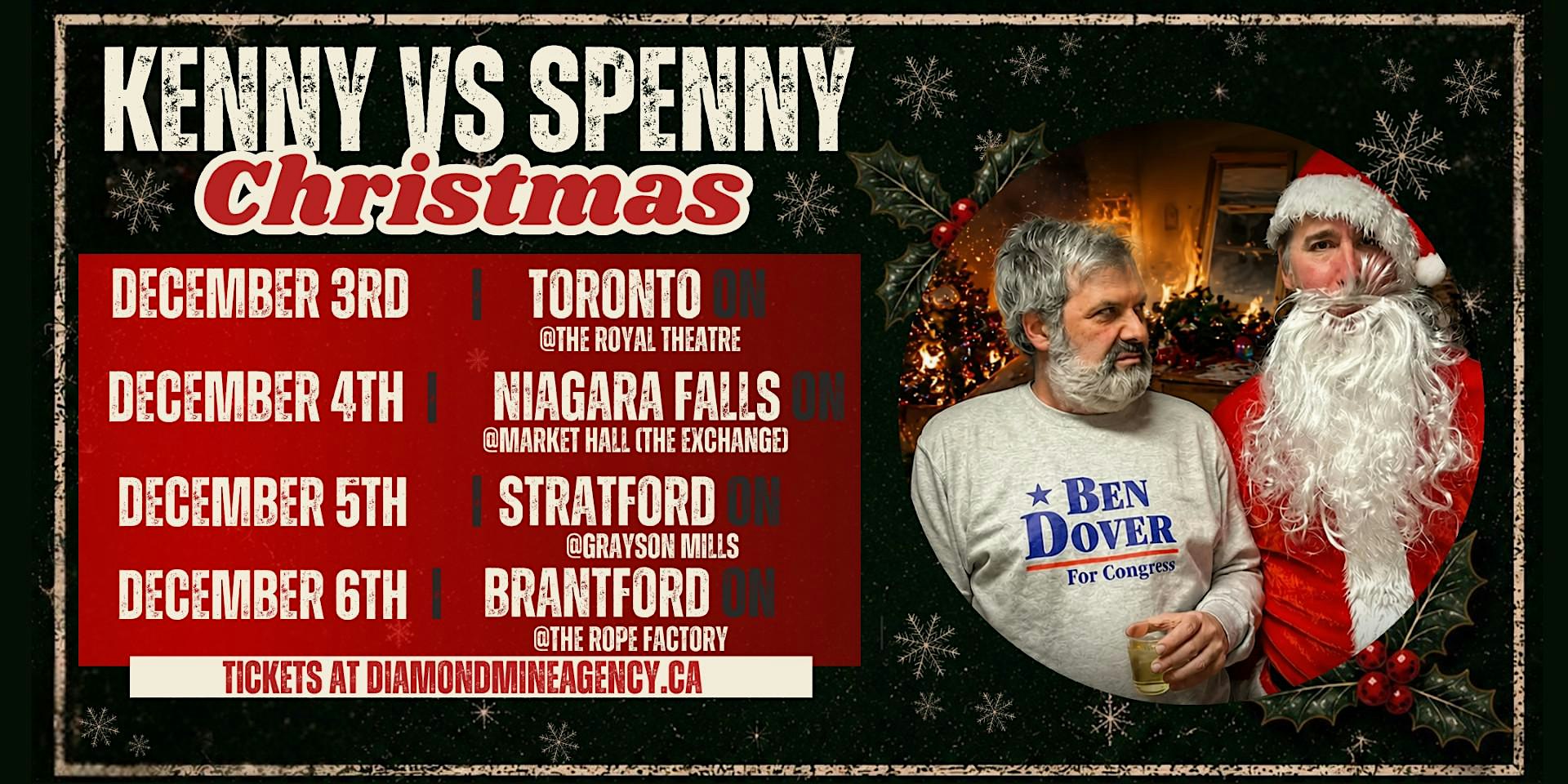 Kenny Vs Spenny Christmas Comedy Show Live In Toronto ON