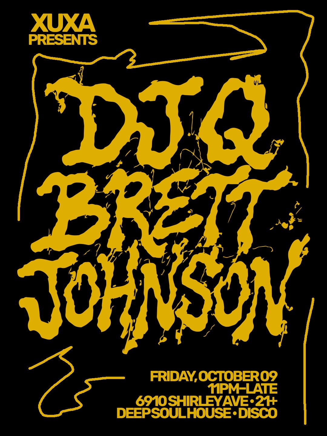 DJ Q & Brett Johnson (Vinyl Night) ( + Afters)